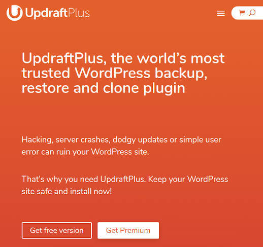 updraft plug free wordpress plugins