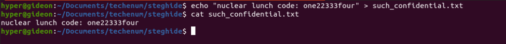 steghide steganography preparation